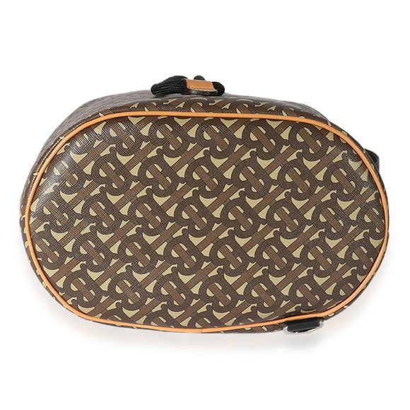 Burberry Bridle Brown TB Canvas Chesterton Bucket Bag - Picture 5 of 7